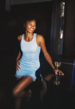 Asta Resort Natalia Mini Dress in Blue Size XS/Au 6 for rent on The Volte - image 1