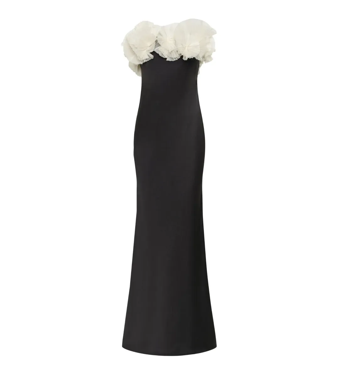 Rachel Gilbert Eyelar Gown Black/White Size 2 / AU 10 for rent on The Volte - main image