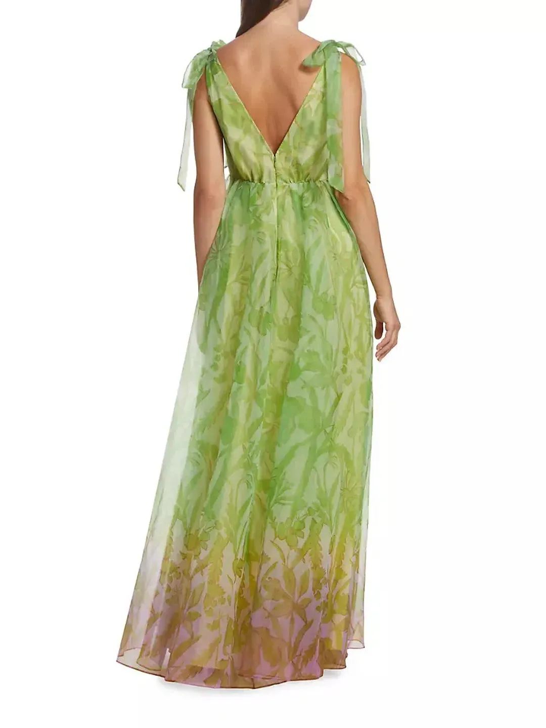 STAUD Dandelion Dress Lime Size 10  for rent on The Volte - main image