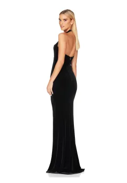 Nookie Vera Velvet Gown Black Size 8 for rent on The Volte - image 2