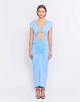 Pfeiffer Ramos MIdi Dress Blue Size XS / AU 6 for rent on The Volte - image 2