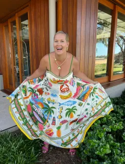 Alemais Paradiso Sundress in Multi Size AU 16 for rent on The Volte - image 2