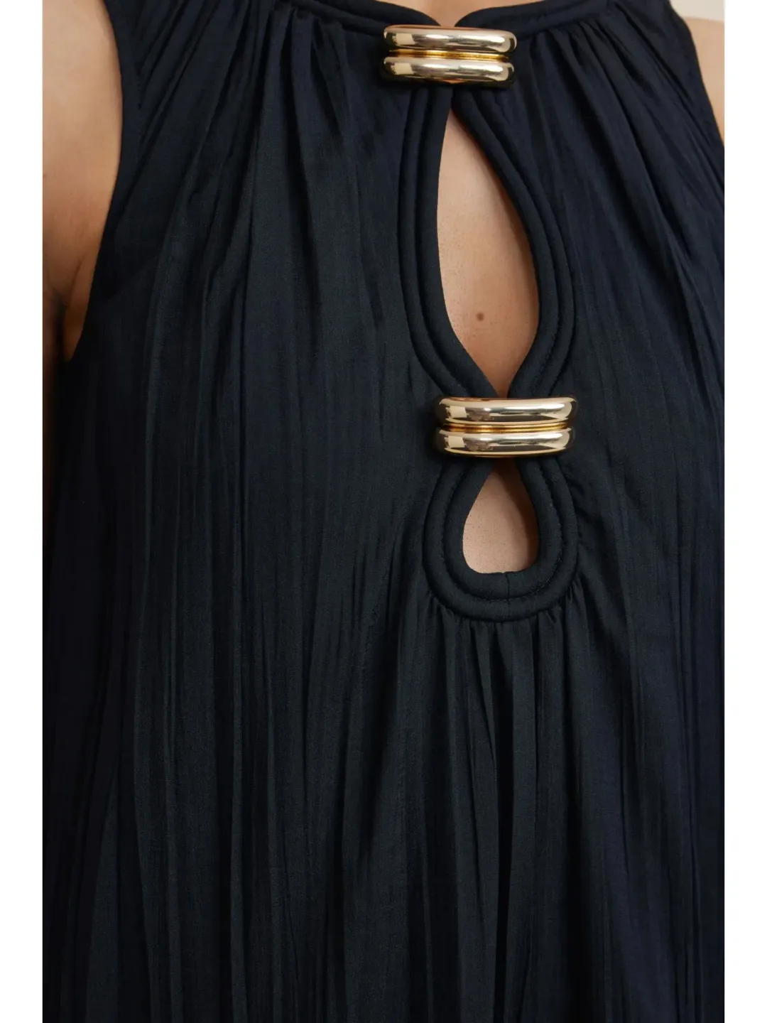 Acler Conara Maxi Dress in Black Size AU 14 for rent on The Volte - main image