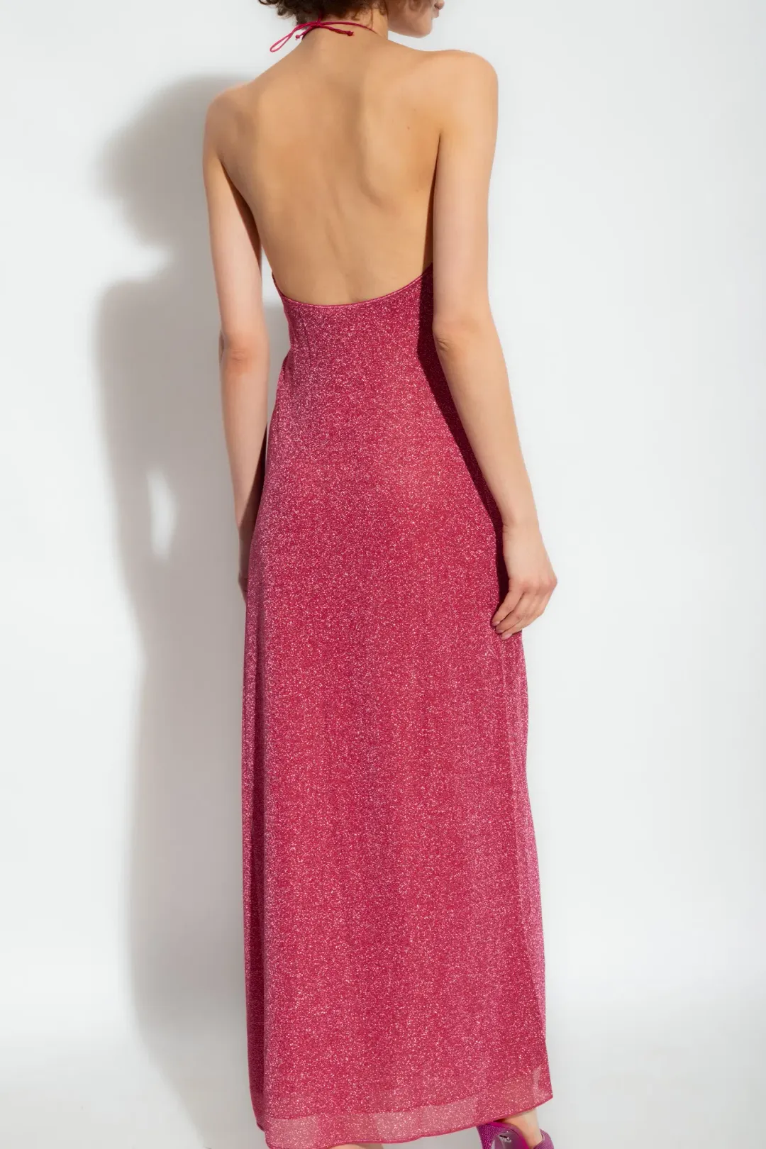 Oseree Lumiere Empire Dress In Raspberry Pink Size S / AU 8 for rent on The Volte - main image