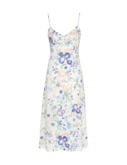 Zimmermann Natura Tubular Midi Dress Blue Garden Floral Size 4 / AU 16 for rent on The Volte - image 4