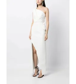 Rachel Gilbert Luna Gown Ivory Size 4/AU14 for rent on The Volte - image 3