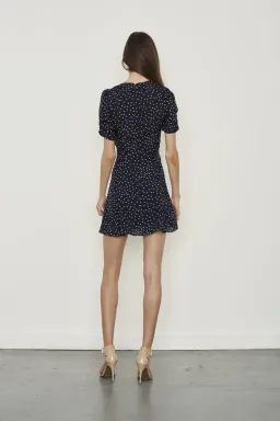 Realisation Par Ozzie Mini Dress Navy Star Size 4 for rent on The Volte - image 2