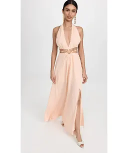 Significant Other Ava Maxi Dress Peach Size AU 10 for rent on The Volte - image 1