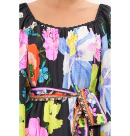 Camilla Gathered Flared Dress Away with the Fairies Print Size Medium / AU 12 for rent on The Volte - image 5