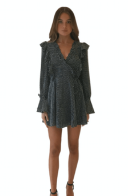Shona Joy Salinger Ruffle Mini Dress for rent on The Volte - image 1