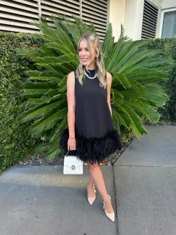 Rachel Gilbert Linc Mini Dress Black Size 5/AU 16 for rent on The Volte - image 4