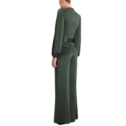 Zimmermann Espionage Silk Set Green Size 0/ AU 8 for rent on The Volte - image 5