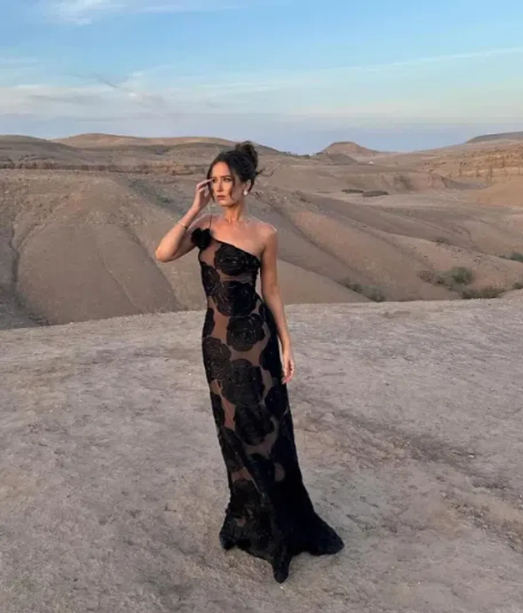 Arcina Ori Marcella Dress Black Size 6  for rent on The Volte - main image