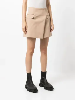 Dion Lee Frame Mini Skirt in Camel Size 6 for rent on The Volte - image 2