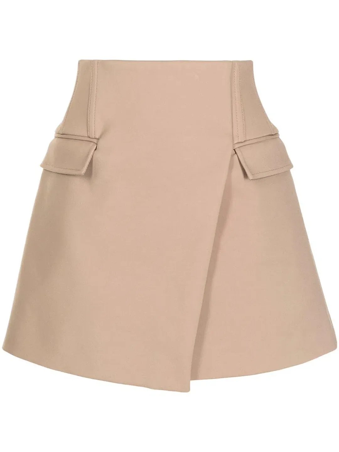 Dion Lee Frame Mini Skirt in Camel Size 6 for rent on The Volte - main image