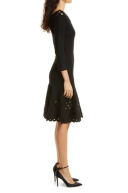 Emporio Armani  Madonna Cutout A Line Dress Black Size IT 40 / AU 12 for rent on The Volte - image 6