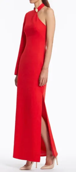 Carla Zampatti Hollywood Gown Red Size 8 for rent on The Volte - image 2