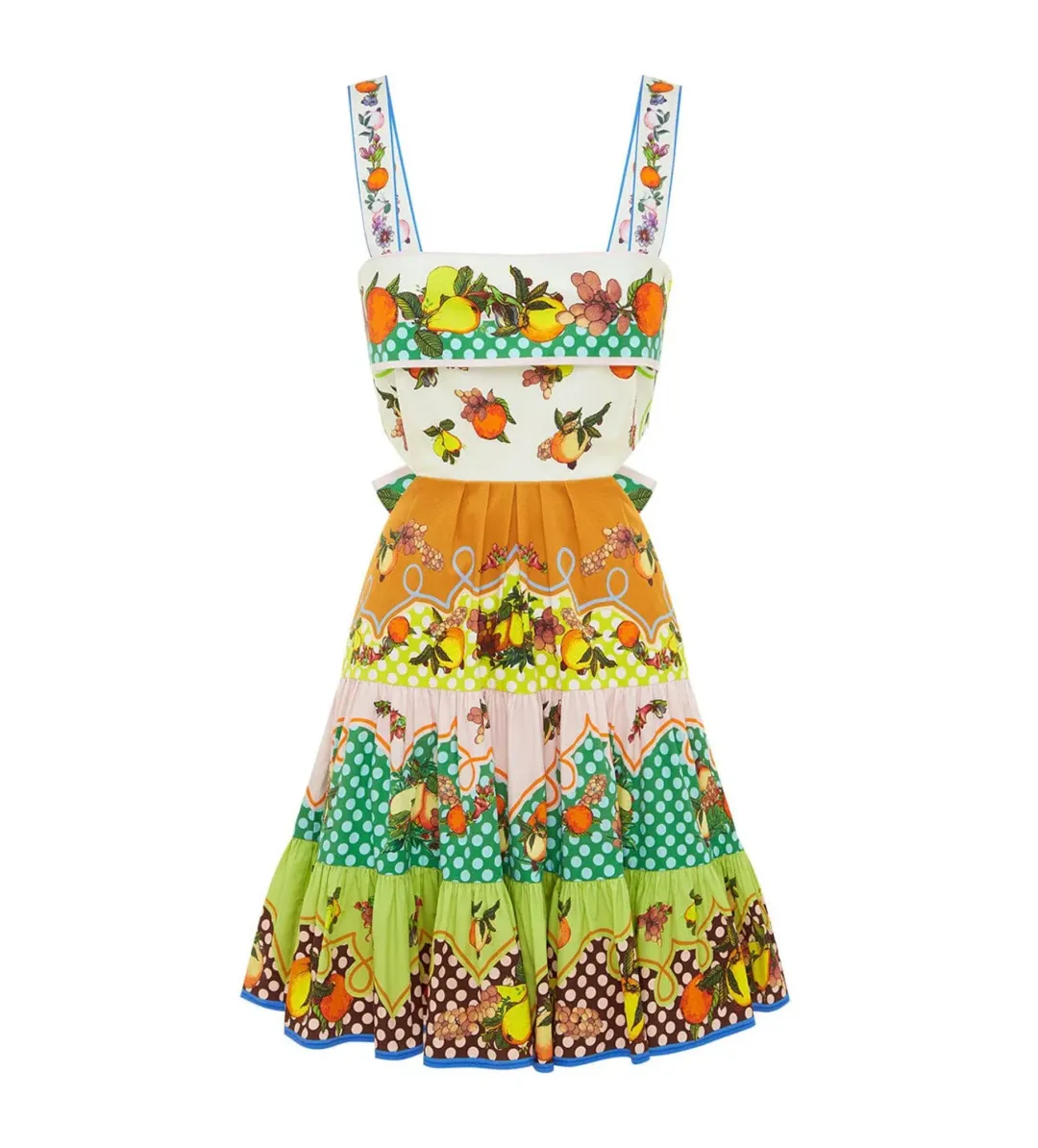 Alemais Lemonis Cut Out Mini Dress In Mutli Size 12 for rent on The Volte - main image