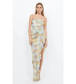 Bec & Bridge Zephy Asym Dress Floral Size AU 6 for rent on The Volte - image 1