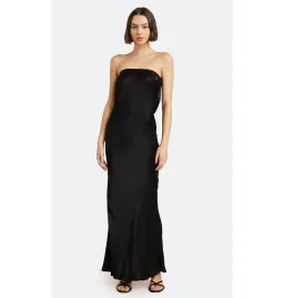 Bec & Bridge Moon Dance Strapless Dress in Black Size AU 6 for rent on The Volte - image 1