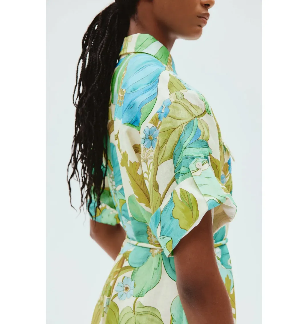 Alemais Janis Shirtdress in Print Size AU 8 for rent on The Volte - main image