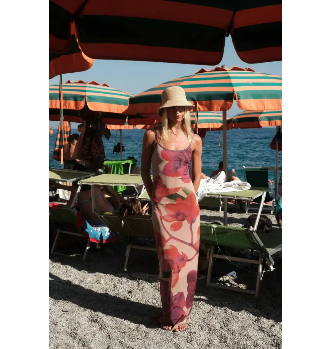 With Harper Lu Bloom Dress Mesh Fuchsia Size AU 6 for rent on The Volte - main image