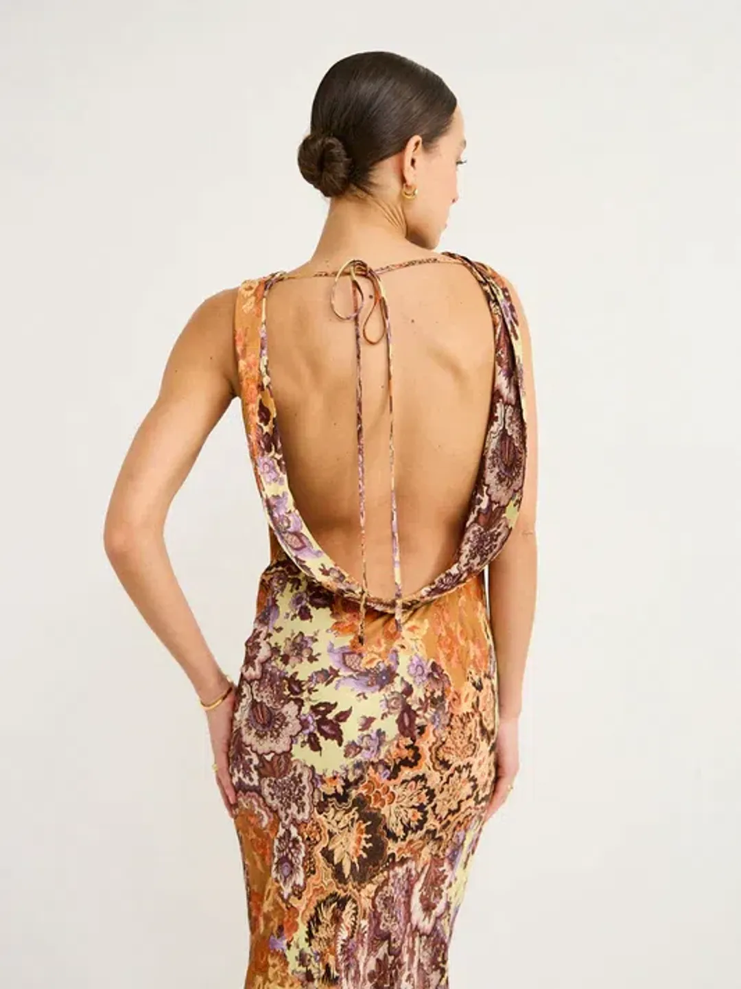 Hansen & Gretel Emmery Maxi Dress Brocade Size 6 for rent on The Volte - main image