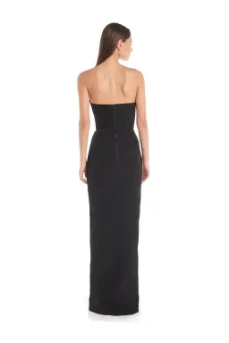 Eliya The Label Angelique Gown Black Size 6 for rent on The Volte - image 3