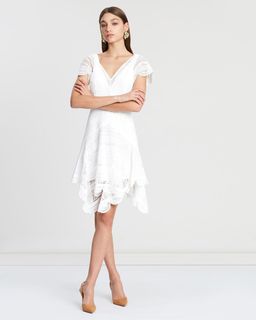 Lover Ode Lace Mini Dress for rent on The Volte - image 1