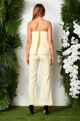 Maurie and Eve Francois Jumpsuit Yellow Size 10 for rent on The Volte - image 3