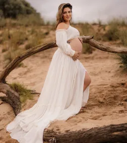 We Are Reclamation There Is Nothing Quite Like You Two Piece Ivory Gown One Size for rent on The Volte - image 6