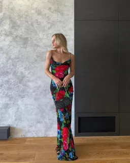 Rat & Boa Casablanca Dress Floral Size S/Au 8 for rent on The Volte - image 1