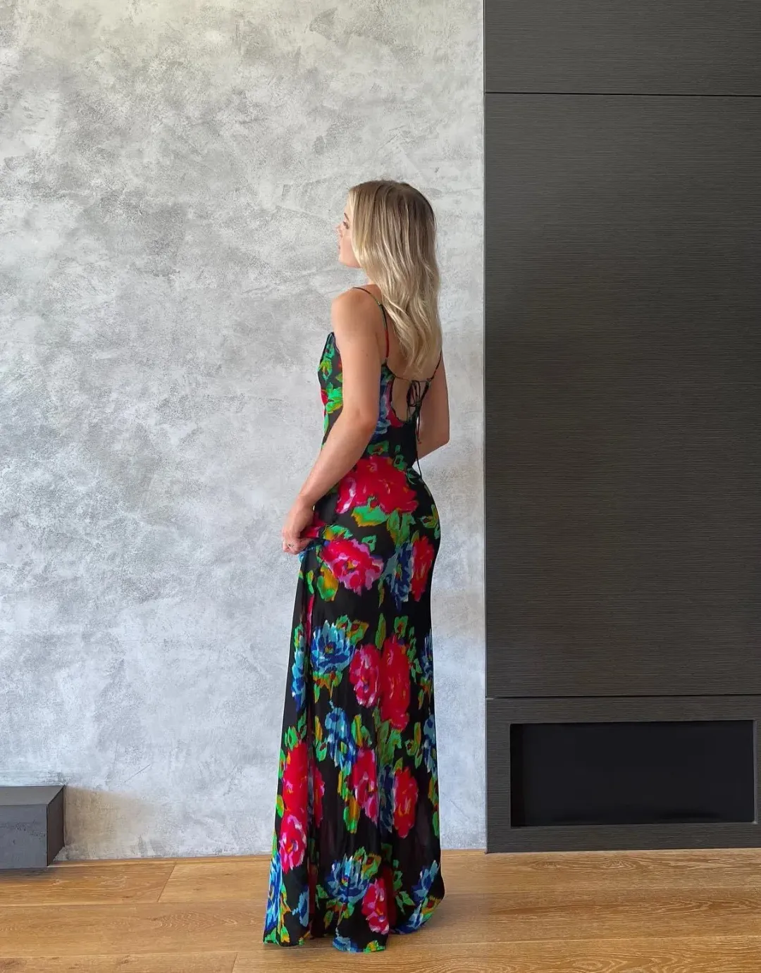 Rat & Boa Casablanca Dress Floral Size S/Au 8 for rent on The Volte - main image