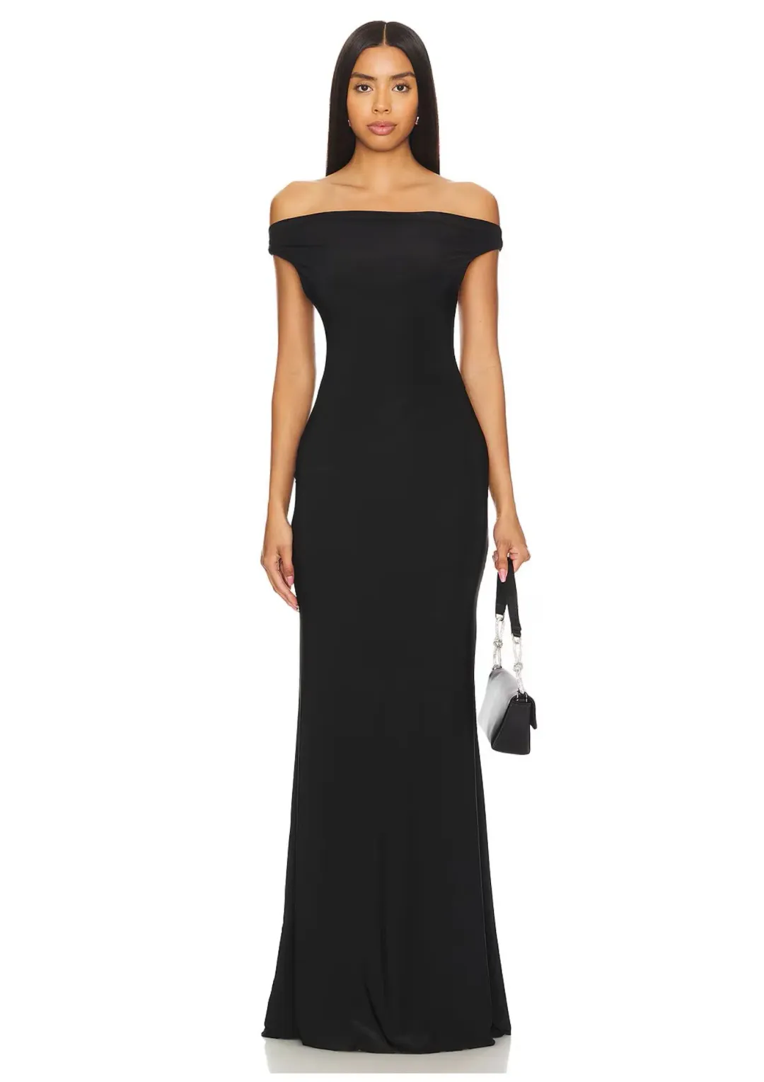Natalie Rolt Bettina Gown Black Size 2 / AU 10 for rent on The Volte - main image