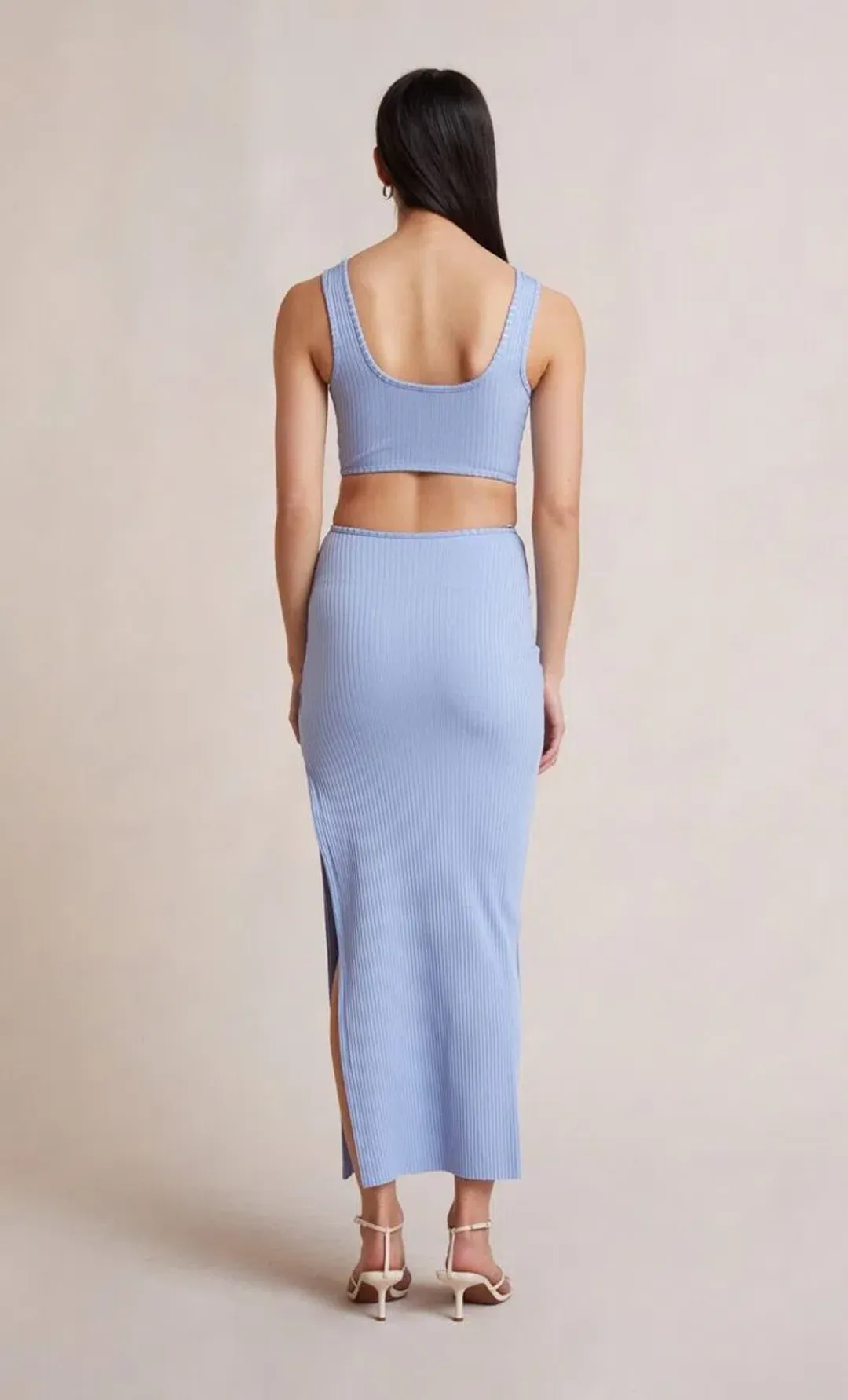 Bec & Bridge Cornflower Reba Midi Dress Blue Size 8 for rent on The Volte - main image