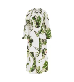 Leo Lin Alexia Midi Dress in Botanica Print Size 16 for rent on The Volte - image 3