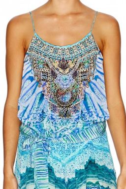 Camilla Topkapi Sky Playsuit Size 1 for rent on The Volte - image 5