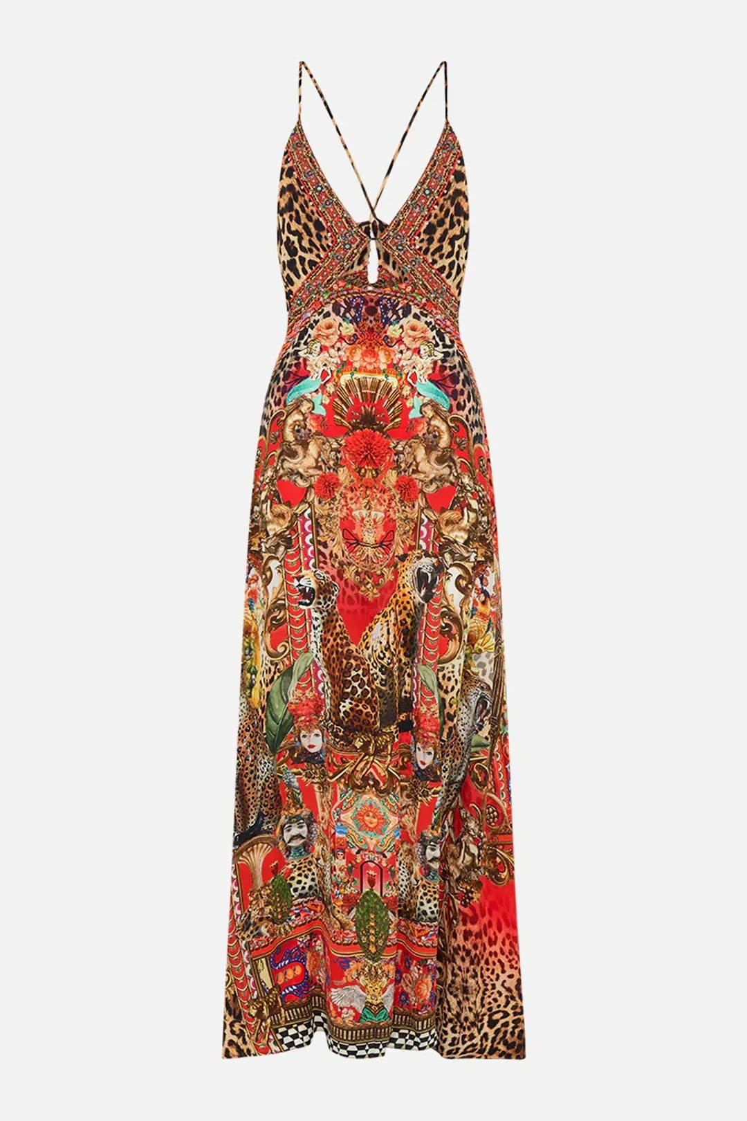 Camilla From Generation To Generation Strappy Dress With Cut Out Size M / AU 12 for rent on The Volte - main image