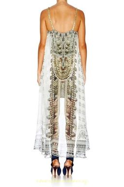 Camilla Coats Of Light Overlay Mini Dress Size 8 for rent on The Volte - image 3