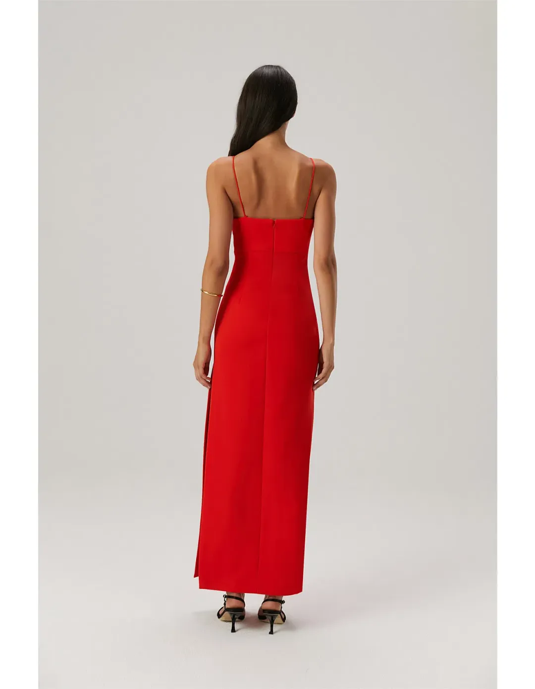 Misha Formal Dress Red Size 6 for rent on The Volte - main image