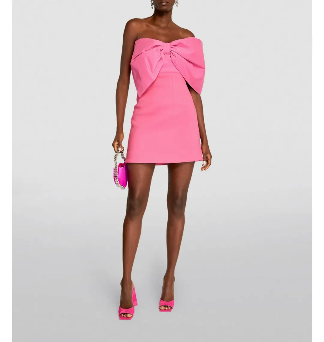 Rachel Gilbert Kace Mini Dress Pink Size 1 / AU 8 for rent on The Volte - main image