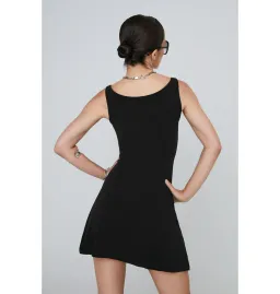 Miaou Ginger Dress in Black Size L / AU 12 for rent on The Volte - image 2