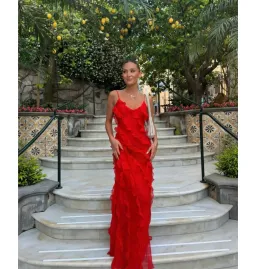 Rat & Boa Cecelia Dress Red Size M / AU 10 for rent on The Volte - image 1