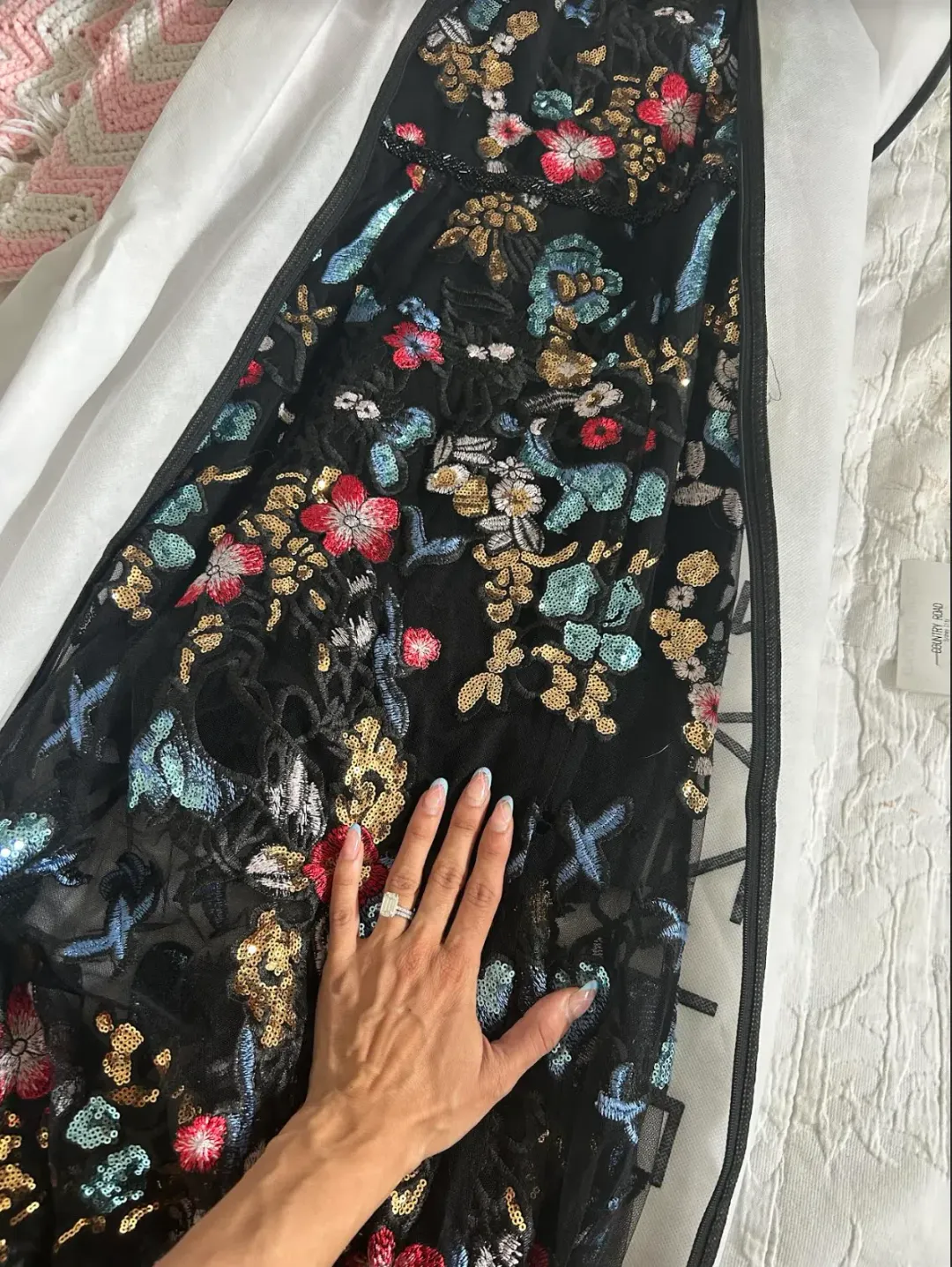 Bronx and Banco Paradise Gown in Black Size AU 6 for rent on The Volte - main image