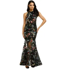 Bronx and Banco Paradise Gown in Black Size AU 6 for rent on The Volte - image 1
