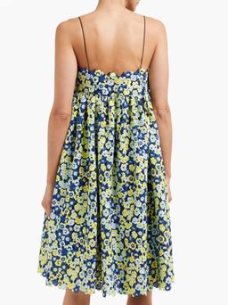 Cecilie Bahnsen Matilda Lace and Cotton Blend Dress Floral Size 10 for rent on The Volte - image 2