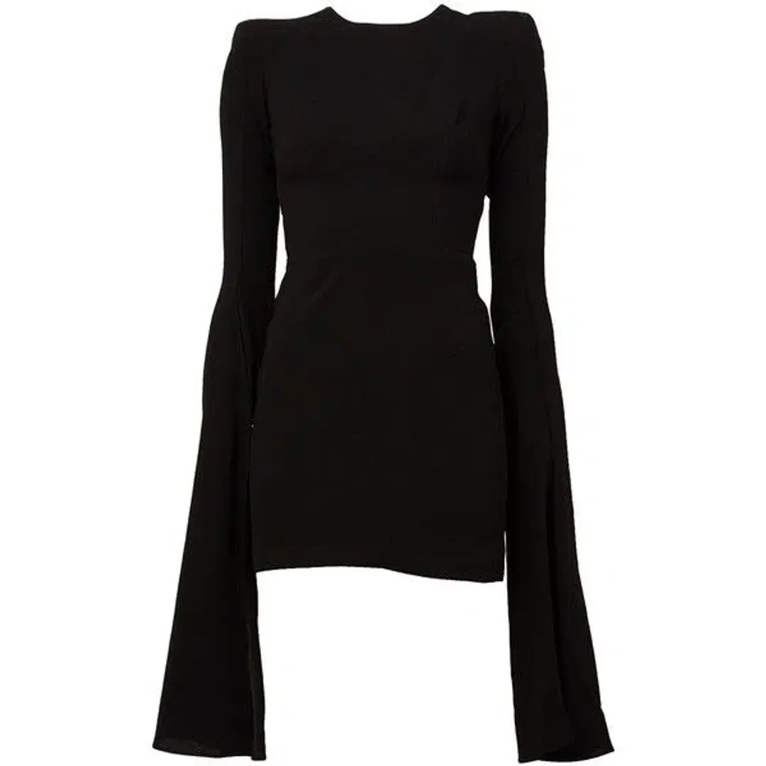 Alex Perry Jade Dress Black Size 8 for rent on The Volte - main image
