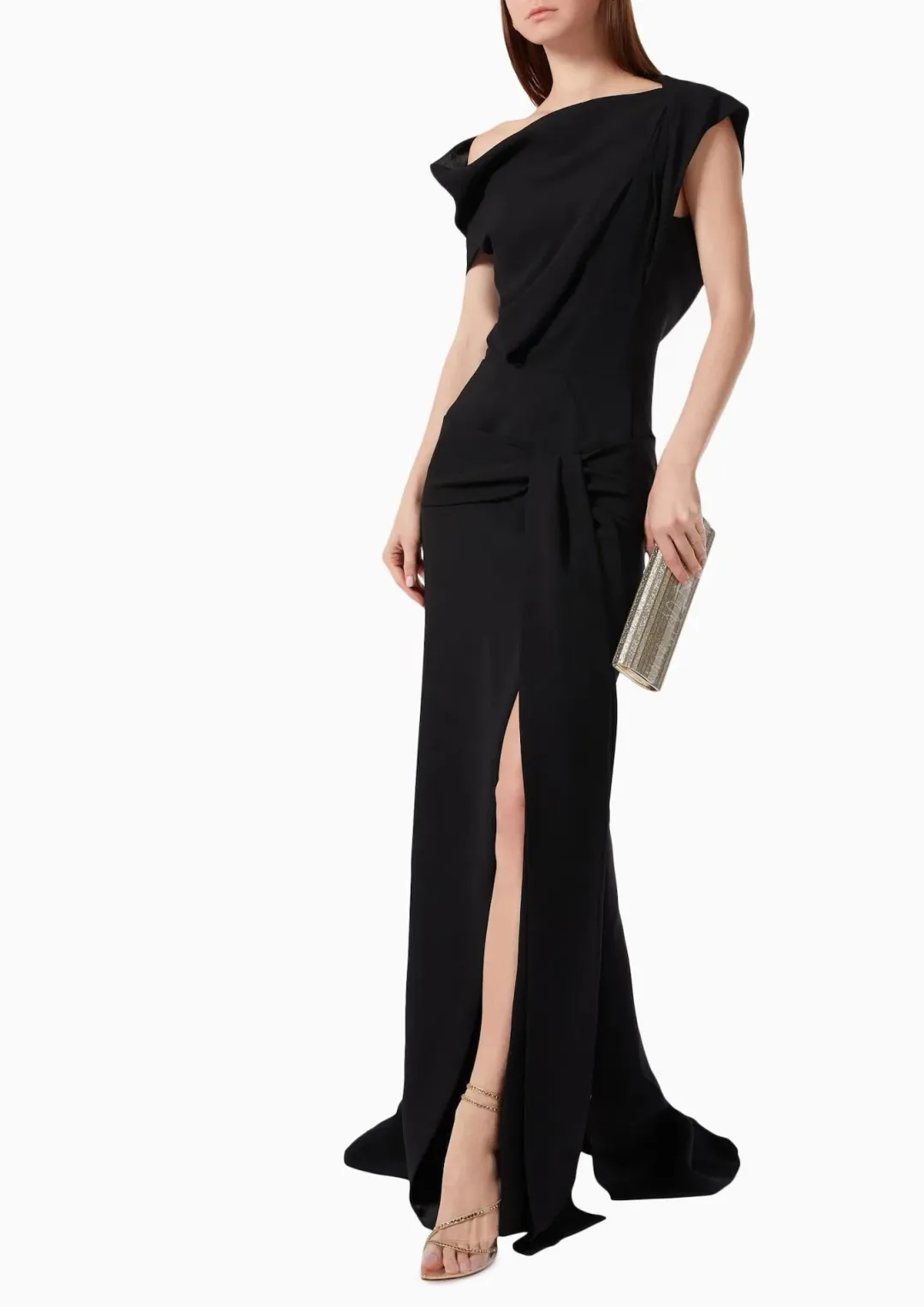 Maticevski Pleasure Knot Gown Black Size 6 for rent on The Volte - main image