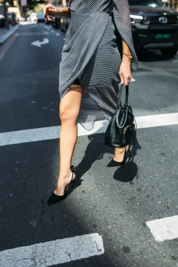 Camilla and Marc Miri Dress Black/White Check Size 6 for rent on The Volte - image 4