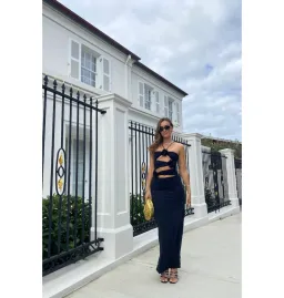 Maygel Coronel Veranera Dress Black Size AU 8 for rent on The Volte - image 2